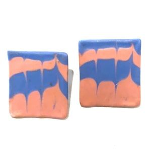 Handmade ceramic earrings